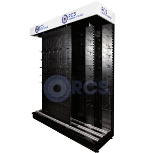 Sliding wall system - RAL9005 - Black - 2 meter