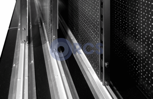 Sliding wall system - RAL9005 - Black - 2 meter - Image 3